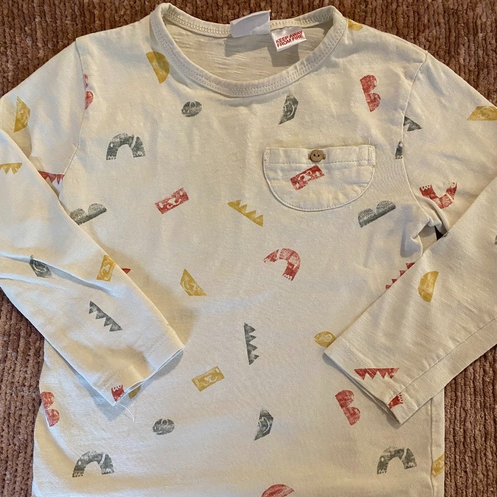 Zara Kids Longsleeve Shirt - 4T
